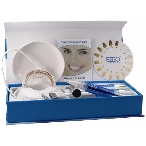  Sparkling White Smiles Deluxe LED Dental Teeth Whitening System - Dental Office Premium Teeth Whitening -...