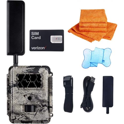  Spartan HD GoCam (New Verizon 4GLTE Blackout Infrared) Model#GC-Z4Gb - Bonus Package Bundled with UTowels Edgeless Microfiber Towels