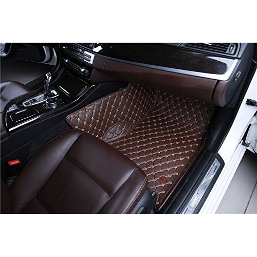  Spartan Autotec - Floor Liners Front and Second RowSeats 3pcsfor Tesla Model S - Horizon Series - Harmony Cream