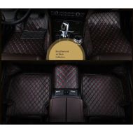 Spartan Autotec - Floor Liners Front and Second RowSeats 3pcsforPorsche Cayenne - King Diamond Series - Jet Black