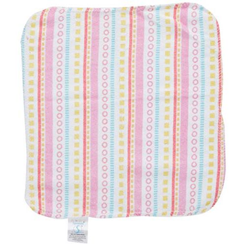  [아마존베스트]Spasilk Washcloths, Pink Stripes, 10 Count