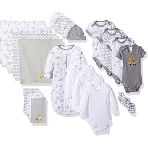  Spasilk 23-Piece Essential Baby Layette Set  Newborn Baby Clothes  Baby Boy and Baby Girl  Baby Shower Gift