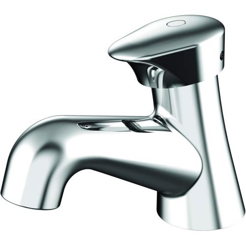  Speakman S-5122 Easy-Push Single Supply Metering Faucet, Polished Chrome