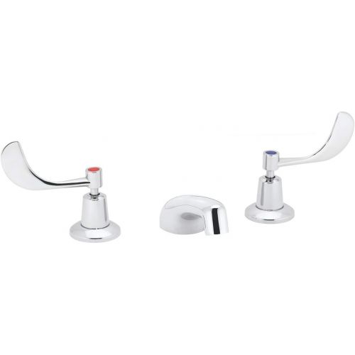  Speakman SC-3044-LD-E Commander 8 in. Widespread Lavatory Faucet, Polished Chrome