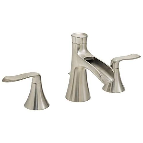  Speakman SB-1221-E-BN Caspian 8 in. Widespread Bathroom Faucet, Brushed Nickel