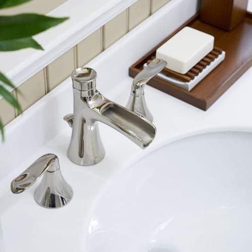  Speakman SB-1221-E-BN Caspian 8 in. Widespread Bathroom Faucet, Brushed Nickel