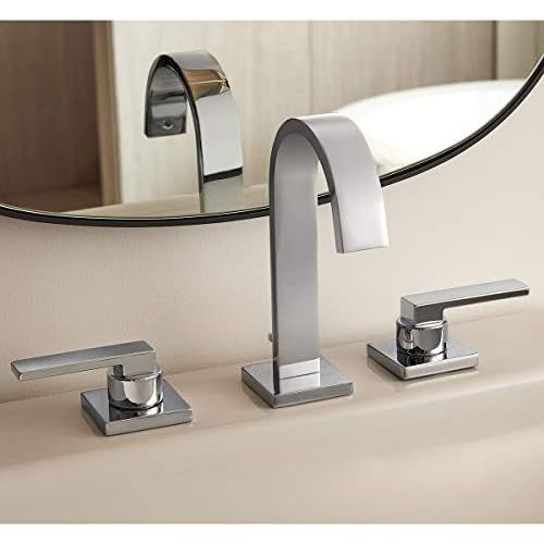  Speakman SB-2523 Polished Chrome Lura 8 Widespread Bathroom Faucet with Push-Pop Drain