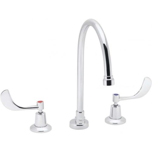  Speakman Commander SC-3004-FC-LD Gooseneck Widespread Lavatory Faucet