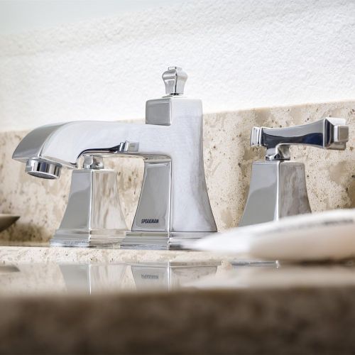  Speakman Rainier SB-1321-E 8 in. Widespread Faucet, Polished Chrome