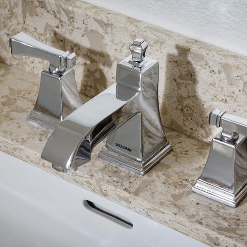  Speakman Rainier SB-1321-E 8 in. Widespread Faucet, Polished Chrome