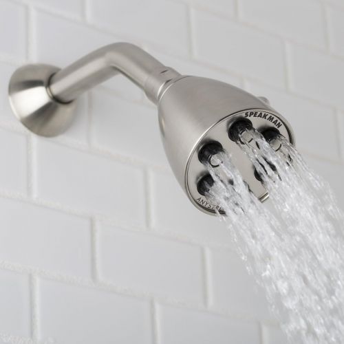  Speakman Icon S-2252-BN-E175 Low Flow Shower Head, 1.75 GPM, Brushed Nickel