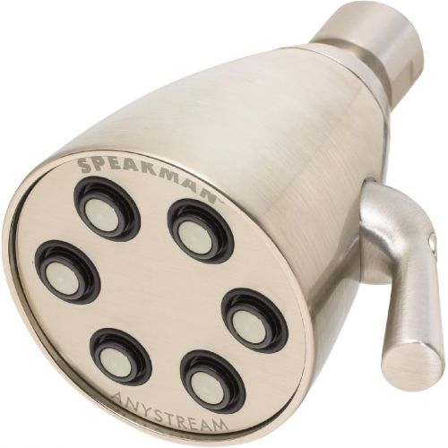  Speakman Icon S-2252-BN-E175 Low Flow Shower Head, 1.75 GPM, Brushed Nickel