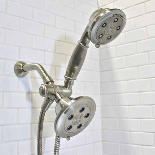  Speakman VS-233011-BN Chelsea Anystream 2-Way Shower Combination, 2.5 GPM, Brushed Nickel