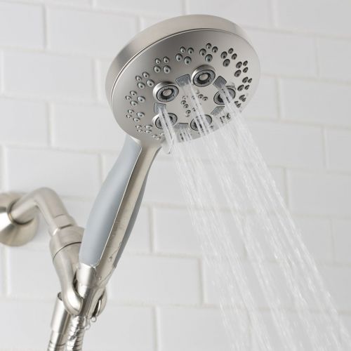  Speakman VS-1240-BN Rio Multi-Function Handheld Shower Head, 2.5 GPM, Brushed Nickel