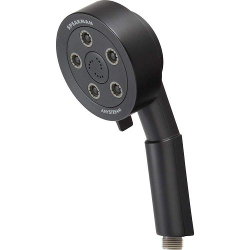  Speakman VS-3010-MB Neo Anystream Multi-Function Handheld Shower Head, 2.5 GPM, Matte Black