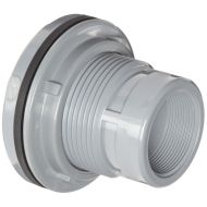 Spears Manufacturing Spears CPVC Bulkhead Tank Adapter, Schedule 80, Gray, Socket x NPT Female