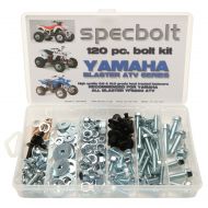 Specbolt Fasteners 120pc Yamaha Bolt Kit: Blaster YFS200 model series ATV for Maintenance & Restoration OEM Spec Fasteners ATV Quad YFS200