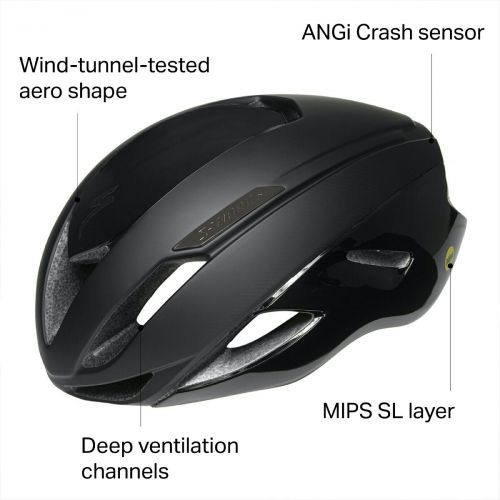  Specialized S-Works Evade II + ANGi MIPS Helmet