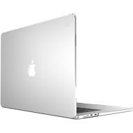Speck SmartShell MacBook Air 15 Inch (2023) Case - Ultra-Thin Scratch-Resistant Hard Shell Case - Clear/Sweater Grey