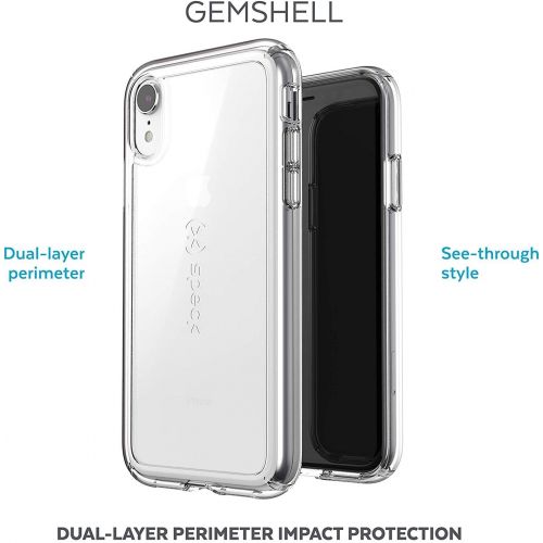  [아마존베스트]Speck Products GemShell iPhone XR Case, Clear/Clear