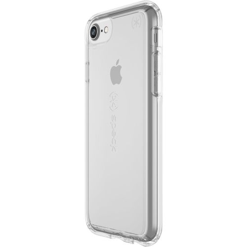  [아마존베스트]Speck Products Gemshell Cell Phone Case for iPhone 8 (Also fits 7/6S/6) - Clear/Clear - 103162-5085