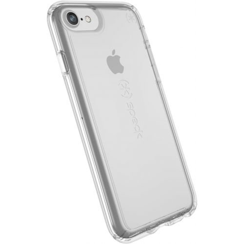  [아마존베스트]Speck Products Gemshell Cell Phone Case for iPhone 8 (Also fits 7/6S/6) - Clear/Clear - 103162-5085