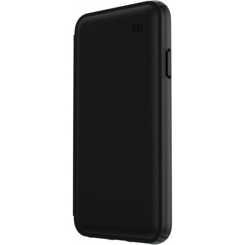  Speck Products Presidio Folio Leather iPhone Xs Max Case, BlackBlack