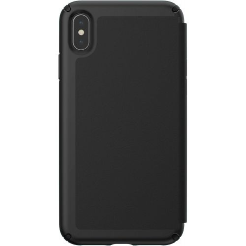  Speck Products Presidio Folio Leather iPhone Xs Max Case, BlackBlack