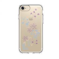 Speck Products Presidio Clear + Print Cell Case for iPhone 7 -ChalkyFloral PurpleClear
