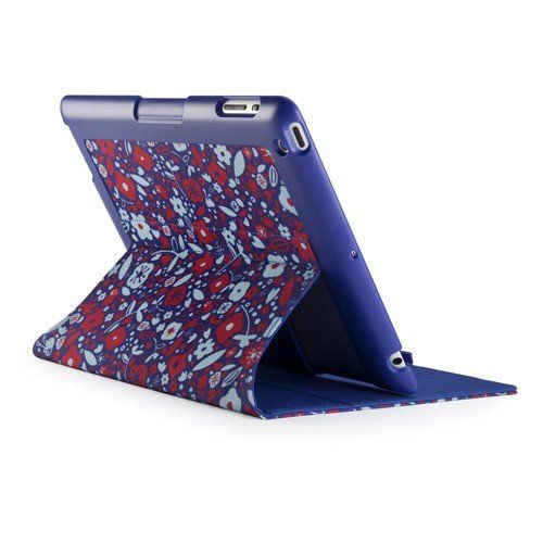  Speck Products FitFolio Protective Cover for iPad 34 - BitsyFloral BlueRed (SPK-A1191)