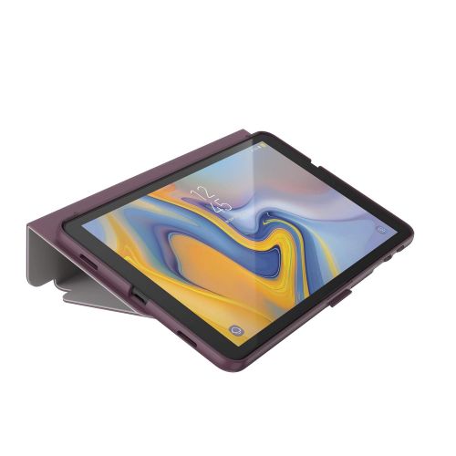  Speck Products Balancefolio Samsung Galaxy Tab A 10.5 Case Stand, Plumberry PurpleCrushed PurpleCrepe Pink