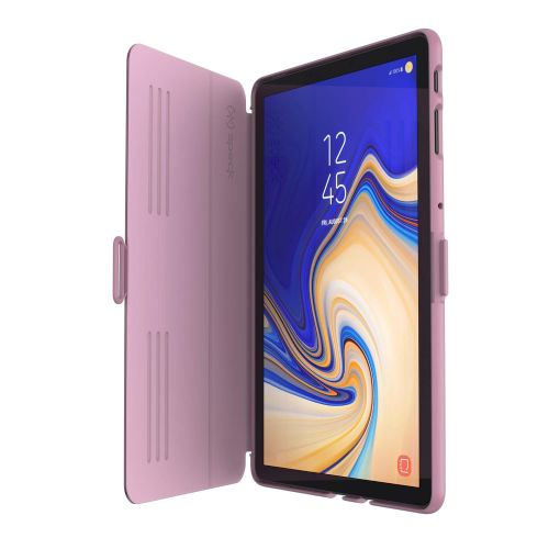  Speck Products Balancefolio Metallic Samsung Galaxy Tab S4 Case and Stand, Lace PinkPeony PinkSlipper Pink