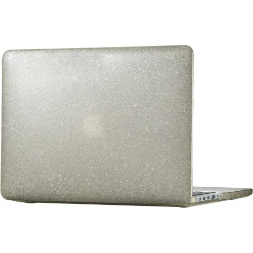  Speck Products 86400-5636 SmartShell Case for MacBook Pro 13 with Retina Display, Clear with Gold Glitter