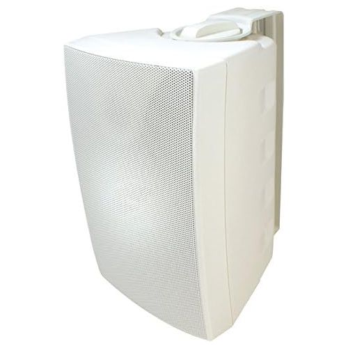  Speco 6 Outdoor Speaker White W. Trans. Pair