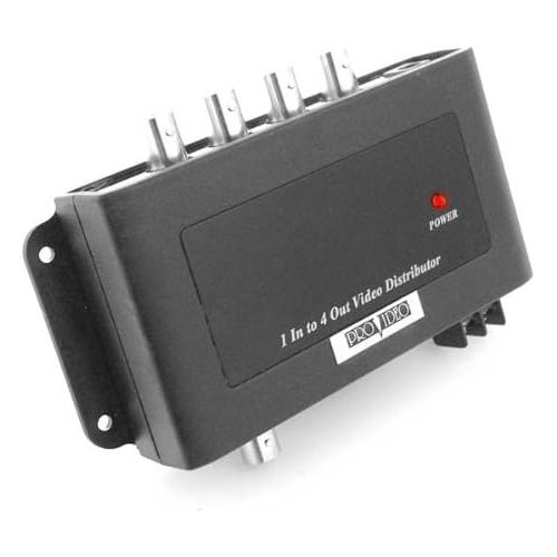  Speco 1 in4 Out Video Distribution Amplifier 1 Input to 4 Output Video BNC Splitter