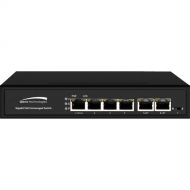 Speco Technologies P4S6G 4-Port Gigabit PoE++ Compliant Unmanaged Network Switch