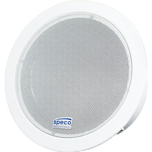  Speco Technologies 15W IP Ceiling Speaker with Mic Input