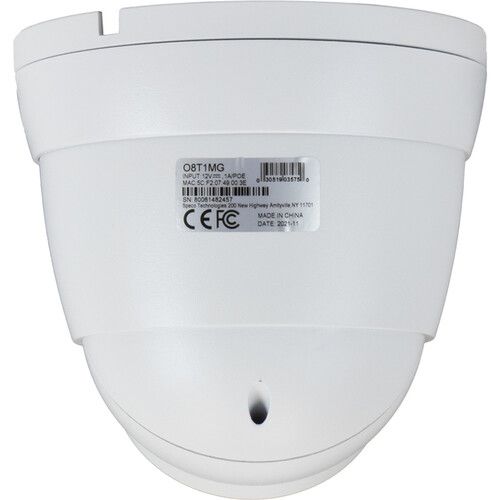  Speco Technologies O8T1MG 8MP Outdoor Network Turret Camera with Night Vision & 2.8-12mm Lens