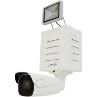 Speco Technologies DD2 Outdoor Digital Deterrent Alert Box with 4MP Network Bullet Camera, Floodlight & Siren