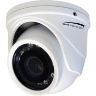 Speco Technologies HT471TW 4MP Outdoor HD-TVI Mini-Turret Camera with Night Vision (White)