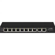 Speco Technologies P8S10G 8-Port Gigabit PoE++ Compliant Unmanaged Network Switch