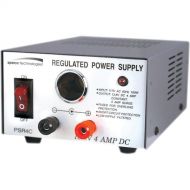 Speco Technologies PSR4C 12 VDC Regulated Power Supply with Cigarette Lighter Adapter