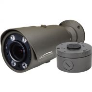 Speco Technologies Flexible Intensifier H4FB2M 4MP Outdoor HD-TVI Bullet Camera with Night Vision & Heater