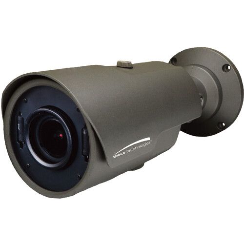  Speco Technologies Intensifier HTi70TM 2MP Outdoor HD-TVI Bullet Camera with 2.8-12mm Lens (Dark Gray)