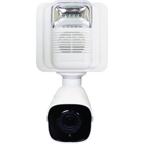  Speco Technologies DD1 Digital Deterrent Alert Box with 4MP Network Bullet Camera & Built-In Strobe Light