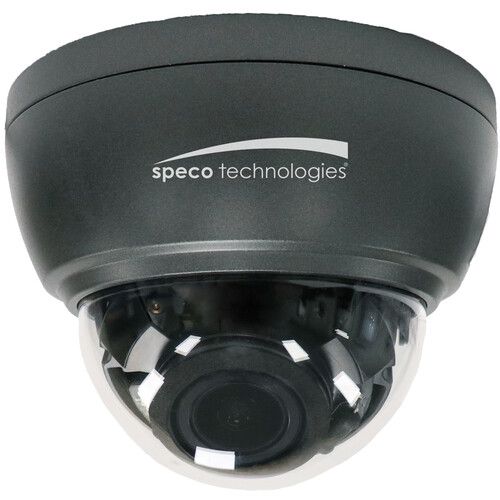  Speco Technologies Intensifier HT7246T2 2MP Outdoor HD-TVI Dome Camera with Heater