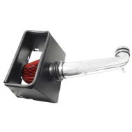 Spectre Performance Cold Air Intake 9932 with Red Filter for 2002-2008 Dodge Ram 4.7L/5.7L V8