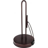 Spectrum Diversified Euro Tension Paper Towel Holder (Bronze) - Storage Organization for Kitchen Counter, Pantry, Laundry, Apartment, RV, and Bathroom