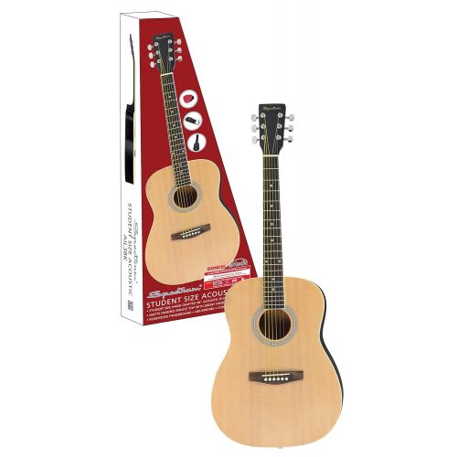 스펙트럼 Spectrum AIL 38K Student Size Hand Crafted 38-Inch Acoustic Guitar Pack with Gig Bag