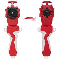 [아마존베스트]Speder Beyblades Launcher and Grip Burst, Light Sparking Battling String Launcher Gyro Right Spin TopToys Accessories(Red)